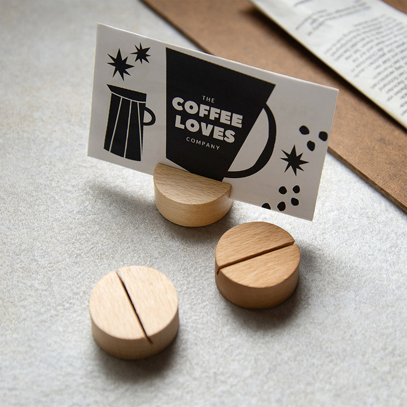 木製ミニスタンド　円形